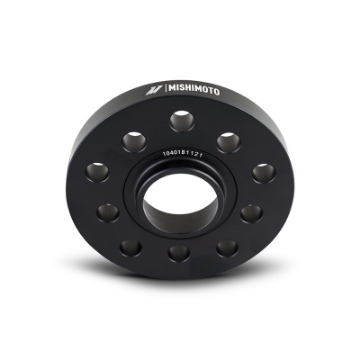 Picture of Mishimoto Wheel Spacers - 5x112 - 57-1 - 15 - M14 - Black