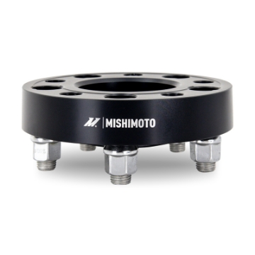 Picture of Mishimoto Wheel Spacers - 5x120 - 67-1 - 25 - M14 - Black