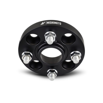 Picture of Mishimoto Wheel Spacers - 4x100 - 56-1 - 25 - M12 - Black