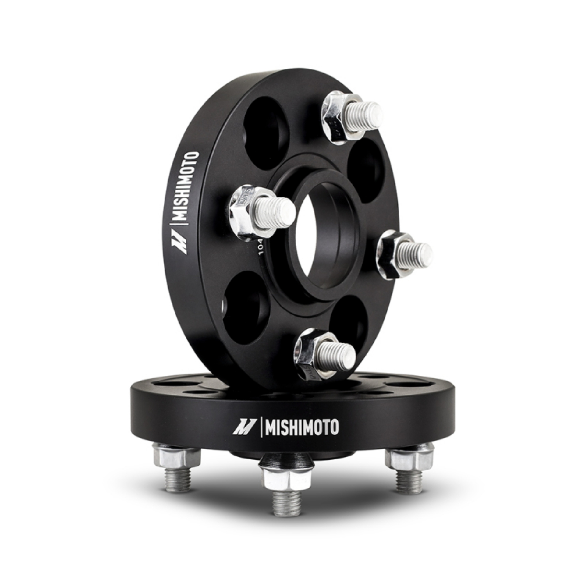 Picture of Mishimoto Wheel Spacers - 4x100 - 56-1 - 35 - M12 - Black