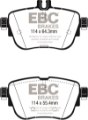 Picture of EBC 2017+ Mercedes-Benz E300 W213 Yellowstuff Rear Brake Pads