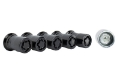 Picture of Ford Racing 2023+ Ford Bronco Raptor M14 x 1-5 Black Security Lug Nut Kit - Set of 5