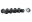 Picture of Ford Racing 2023+ Ford Bronco Raptor M14 x 1-5 Black Security Lug Nut Kit - Set of 5