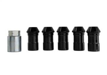 Picture of Ford Racing 2023+ Ford Bronco Raptor M14 x 1-5 Black Security Lug Nut Kit - Set of 5