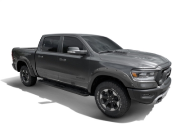 Picture of Bushwacker 19-23 Ram 1500 Rebel Pocket Style Flares 2pc - Black