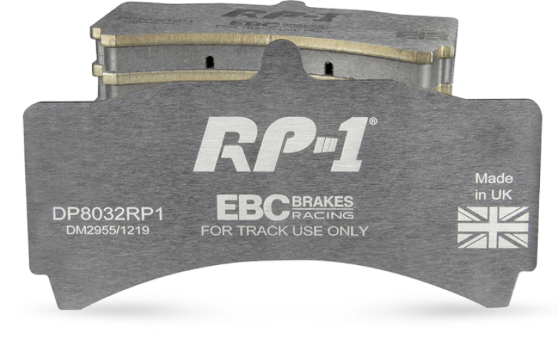 Picture of EBC Racing Alcon Mono4 Caliper RP-1 Race Front Brake Pads