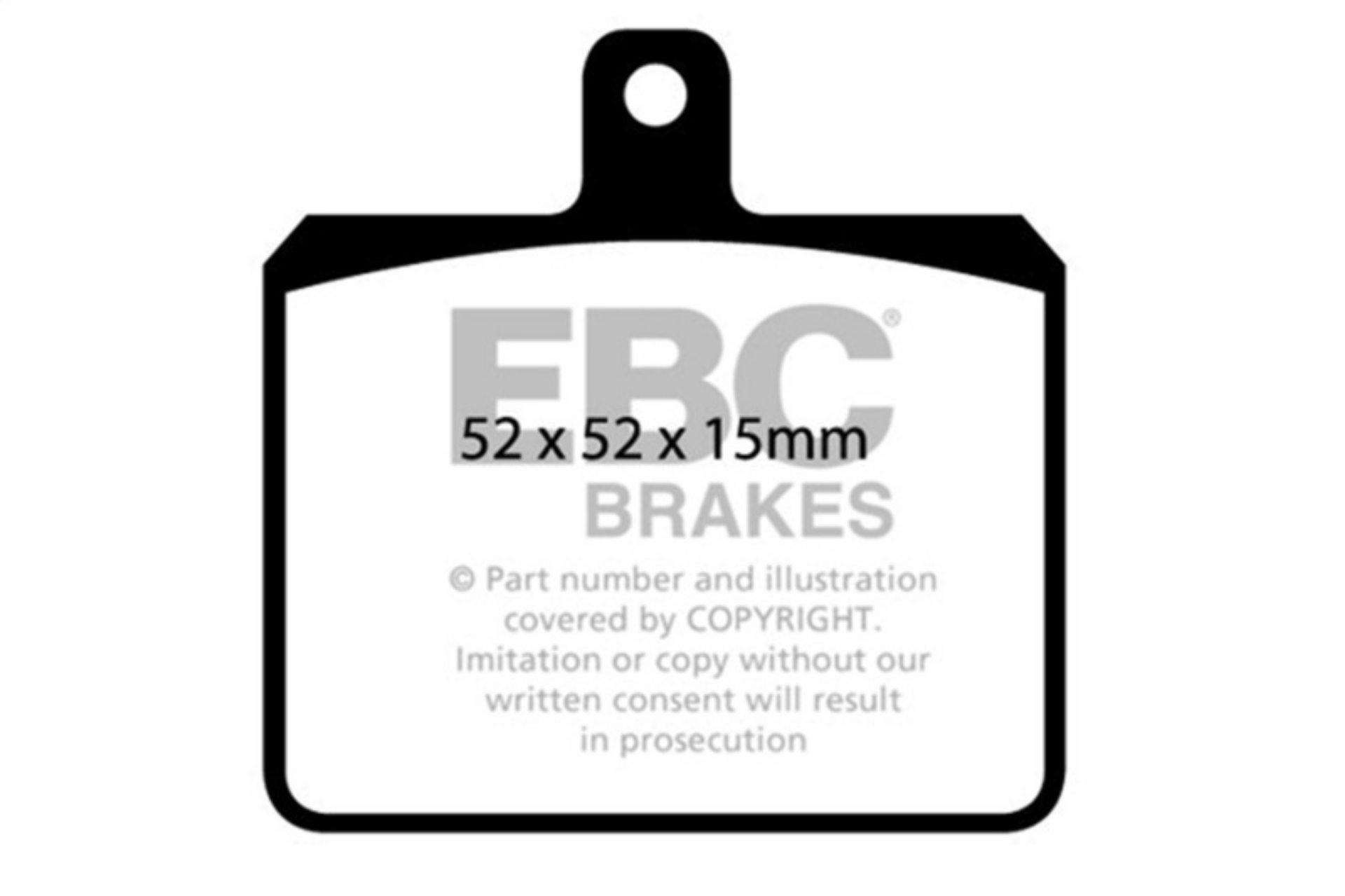 Picture of EBC 2018+ Volvo XC40 T4 Ultimax Rear Brake Pads