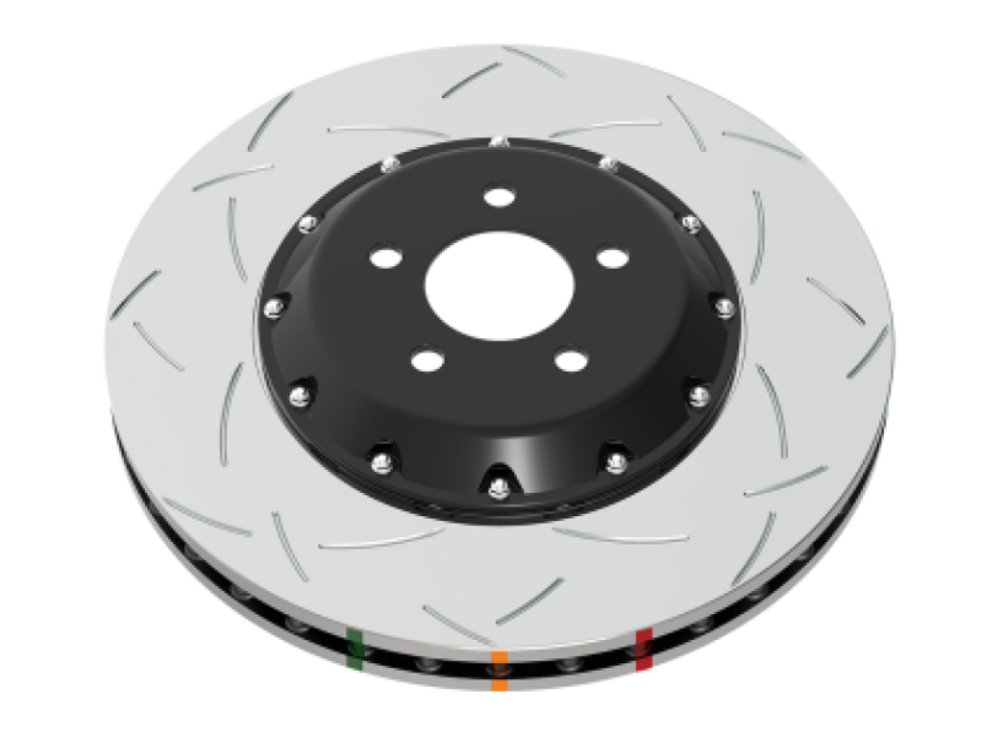 Picture of DBA 19+ Chevrolet Camaro ZL1 w- NAS Nuts 5000 Series Black Hat XD Dimple KP Brake Rotor - Black