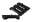 Picture of Energy Suspension GM SBC Black Radiator Isolator Pad Set - 3 Row