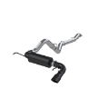Picture of MBRP 2021+ Ford Bronco 2-3L-2-7L EcoBoost 3in Black Aluminized Catback Exhaust