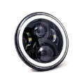 Picture of Letric Lighting 7in Led W-Full Halo Blk