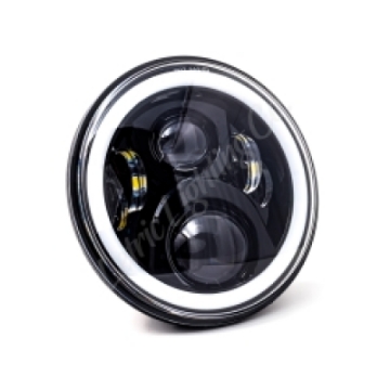 Picture of Letric Lighting 7in Led W-Full Halo Blk