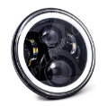 Picture of Letric Lighting 7in Led W-Full Halo Blk
