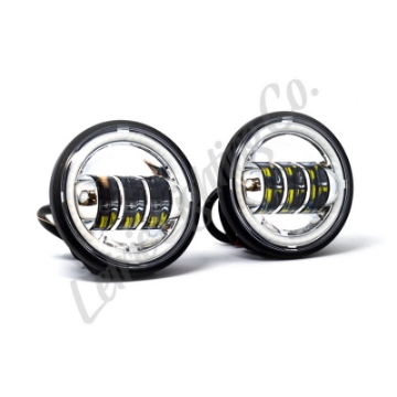 Picture of Letric Lighting 4-5in Chrome Full-Halo Indian