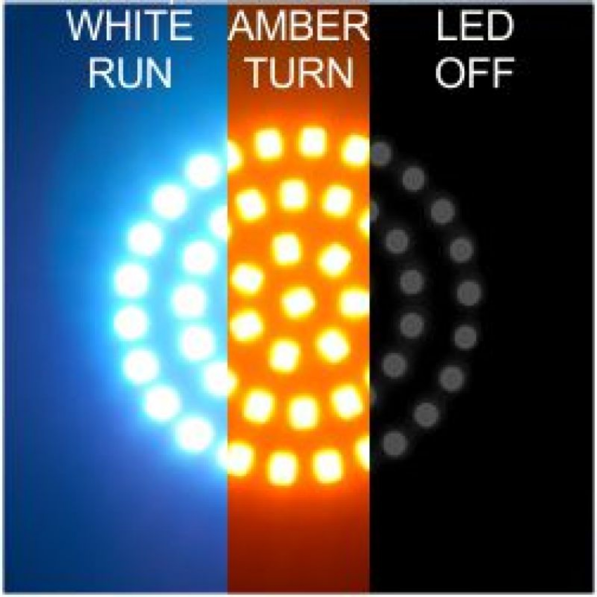 Picture of Letric Lighting Cvo Std Switchbacks Wht-Amb