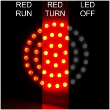 Picture of Letric Lighting Bullet Style Swtchbcks Red-Red