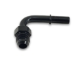 Picture of Vibrant 90 Degree Aluminum AN to Male Quick Connect Fitting -8AN - 0-375in Barb Size