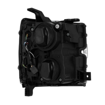 Picture of AlphaRex 15-18 Chevy 2500HD NOVA LED Proj Headlight Plank Style Jet Blk w-Activ Light-Seq Signal-DRL