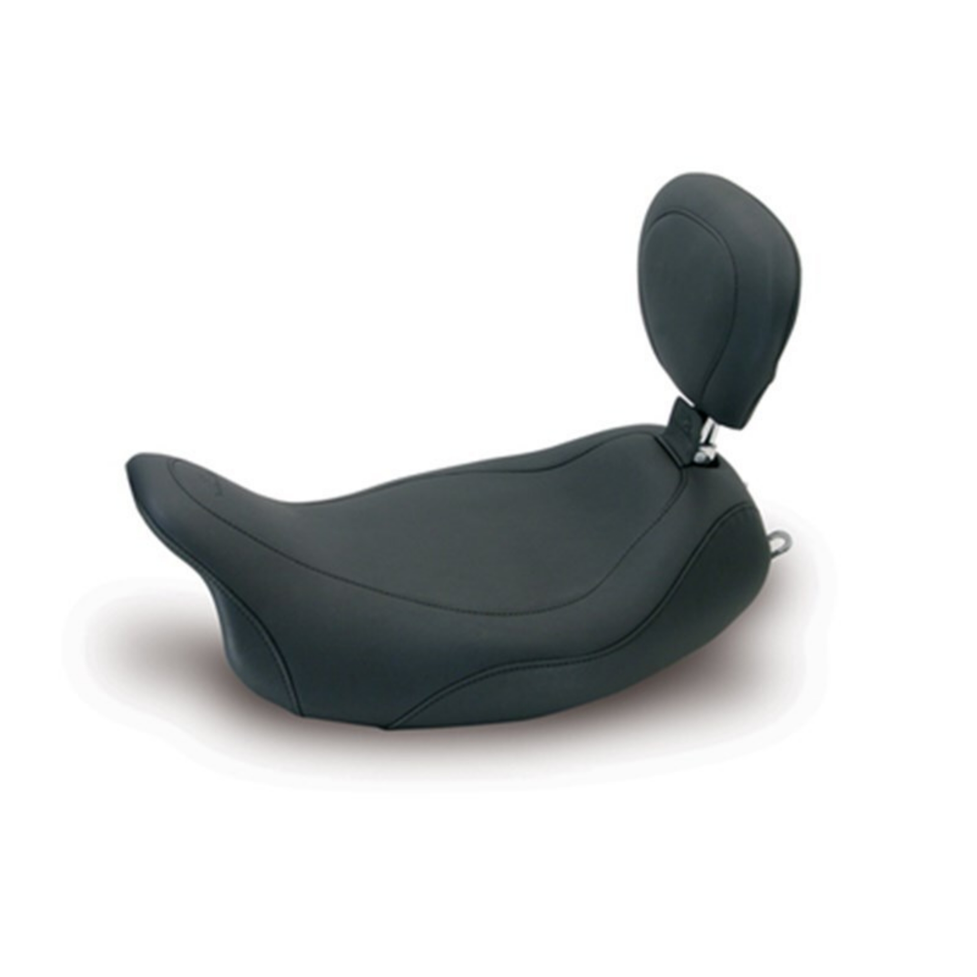 Picture of Mustang 08-21 Harley Electra Glide Std, Rd Glide, Rd King, Str Glide Touring Solo Seat -Black