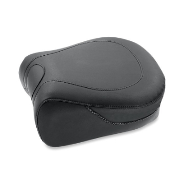 Picture of Mustang 97-07 Harley Electra Glide, Rd Glide Lowdown Standard Touring Passenger Seat - Black