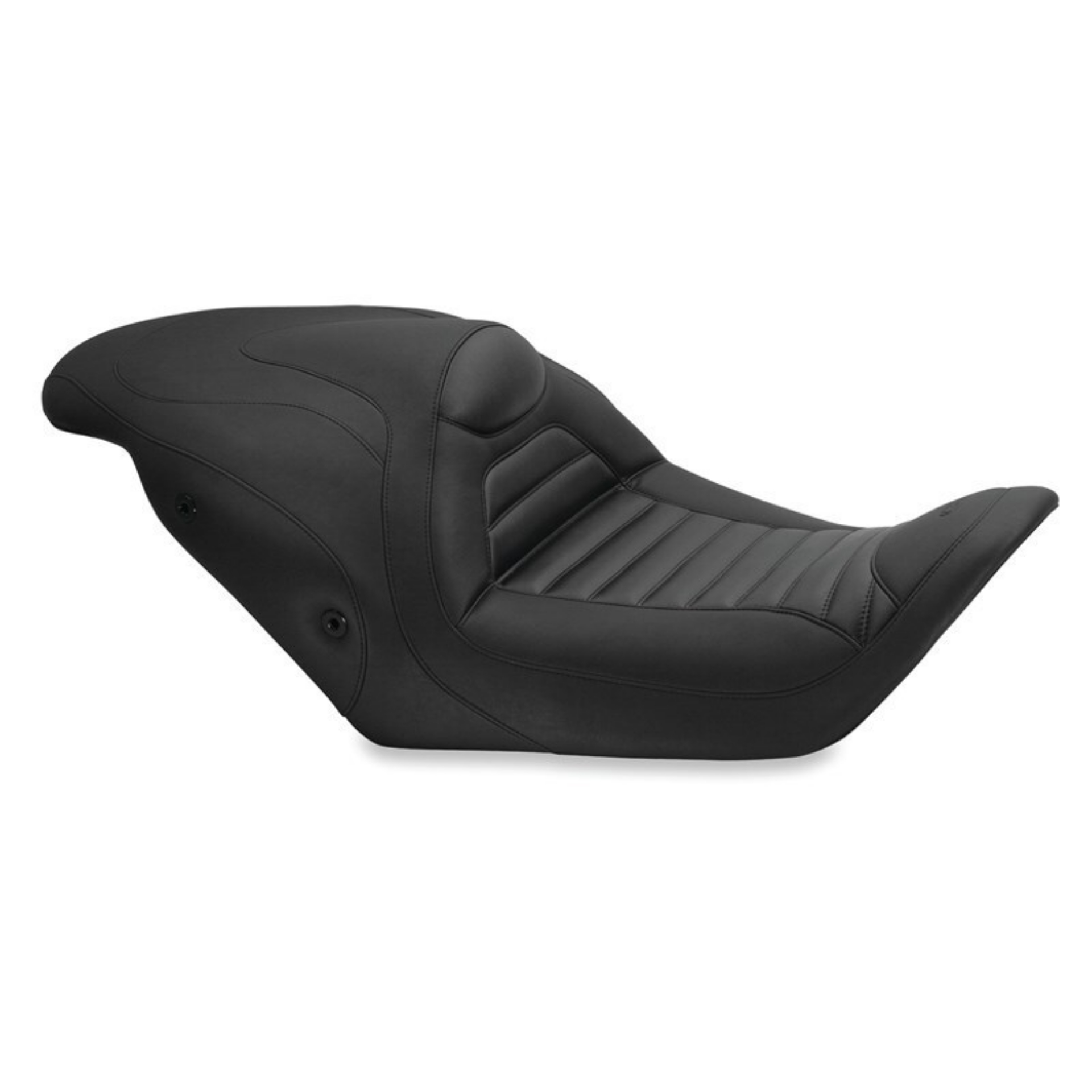 Picture of Mustang 13-17 Honda Gold Wing F6B Touring Fastback 1PC Seat Tuck & Roll - Black