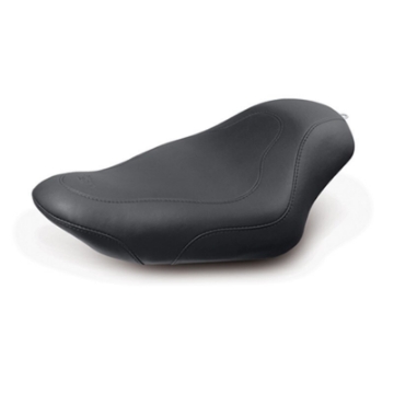 Picture of Mustang 04-21 Harley Sportster 3-3 GAL Tripper Solo Seat - Black