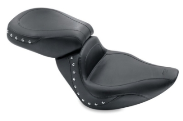 Picture of Mustang Sport Touring Passenger Pad w- Studs - Black