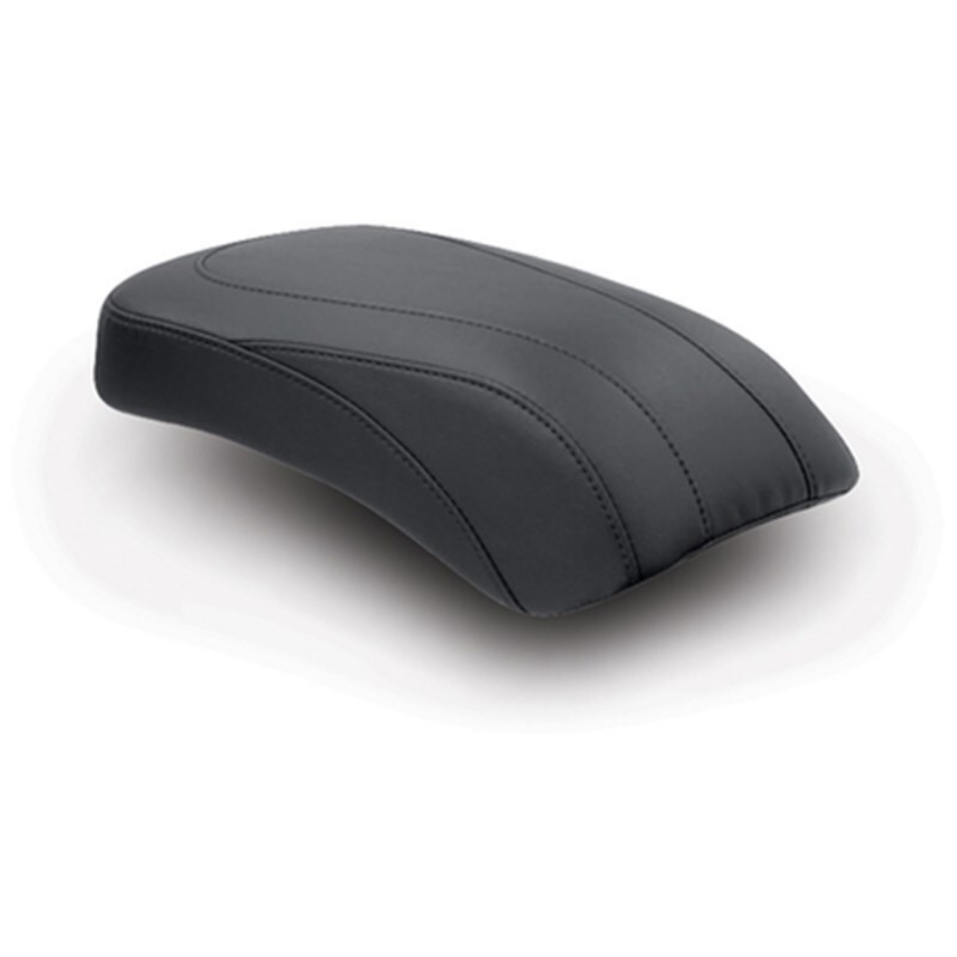 Picture of Mustang 00-15 Harley Softail Standard Rear Tire Tripper Passenger Seat - Black
