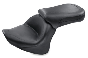Picture of Mustang 98-16 Yamaha V-Star 650 Custom Wide Touring 2PC Seat - Black
