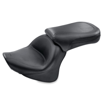 Picture of Mustang 98-10 Yamaha V-Star 650 Classic,02-10 V-Star 650 Silverado Touring 2PC Seat - Black