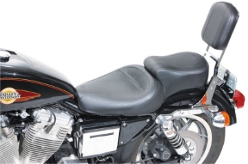 Picture of Mustang 82-03 Harley Sportster Standard Touring 1PC Seat - Black