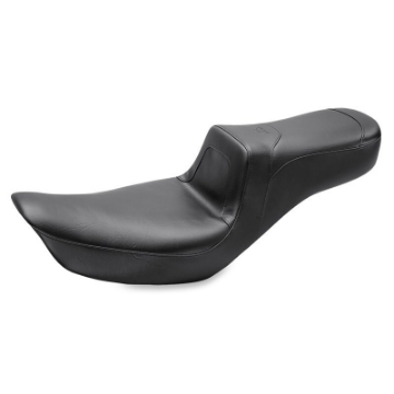 Picture of Mustang 06-17 Harley Dyna Squareback 1PC Seat - Black