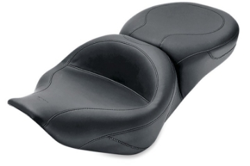 Picture of Mustang 97-07 Harley Road King, 06-07 Street Glide, 00-05 Eagle Std Touring Pass Seat - Black