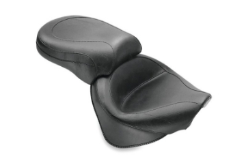 Picture of Mustang 99-11 Yamaha V-Star 1100 Custom Wide Touring 2PC Seat - Black