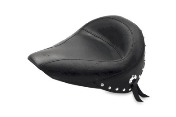 Picture of Mustang 84-06 Harley Standard Rear Tire Standard Touring Solo Seat w-Studs - Black