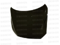 Picture of Seibon 08-09 Mitsubishi Lancer OEM Carbon Fiber Hood