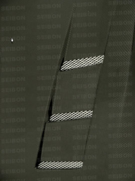 Picture of Seibon 08-12 Mitsubishi Evo X TS-style Carbon Fiber Hood