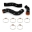 Picture of Mishimoto 92-97 Land Cruiser 4-5L I6 Silicone Radiator Hose Kit - Black
