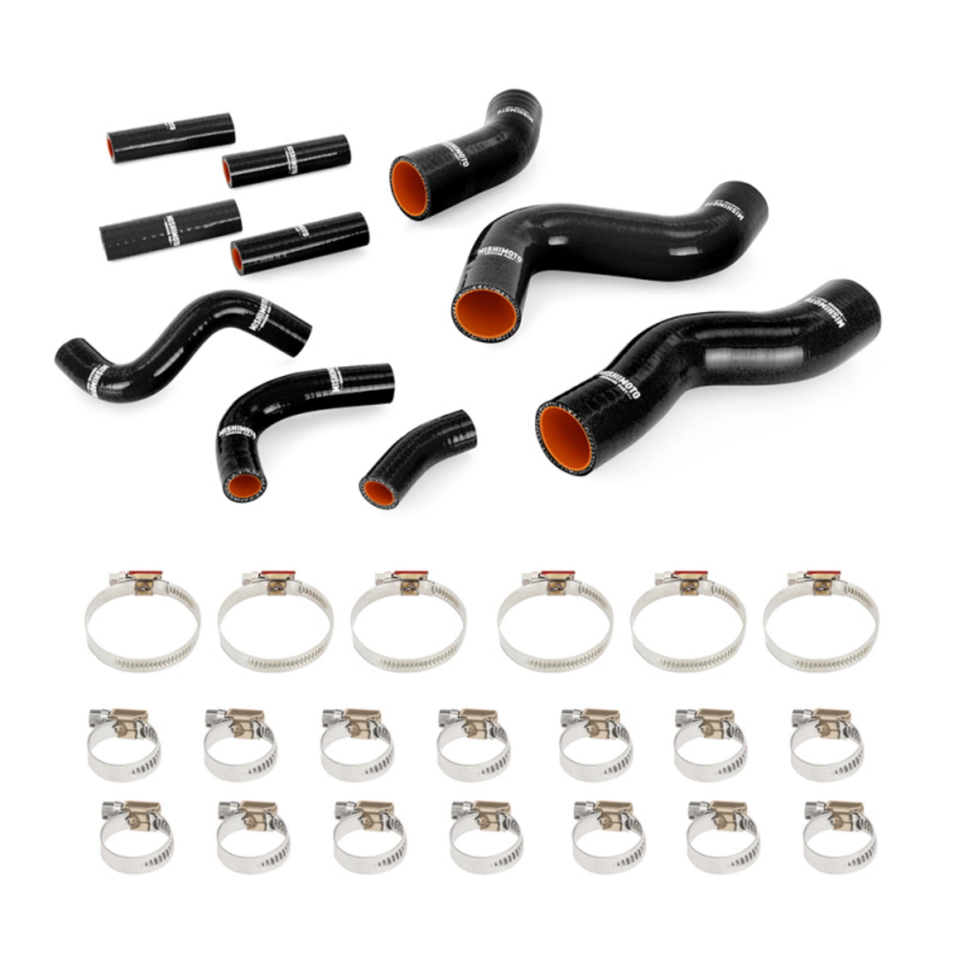 Picture of Mishimoto 92-97 Land Cruiser Silicone Radiator & Heater Hose - Black