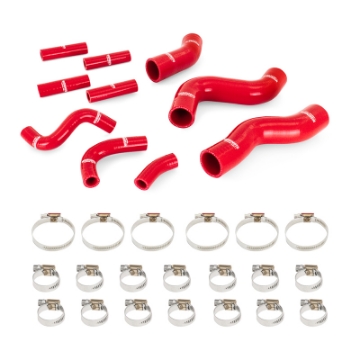 Picture of Mishimoto 92-97 Land Cruiser Silicone Radiator & Heater Hose - Red