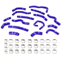 Picture of Mishimoto 98-02 Land Cruiser 4-7L V8 Silicone Heater Hose Kit - Blue