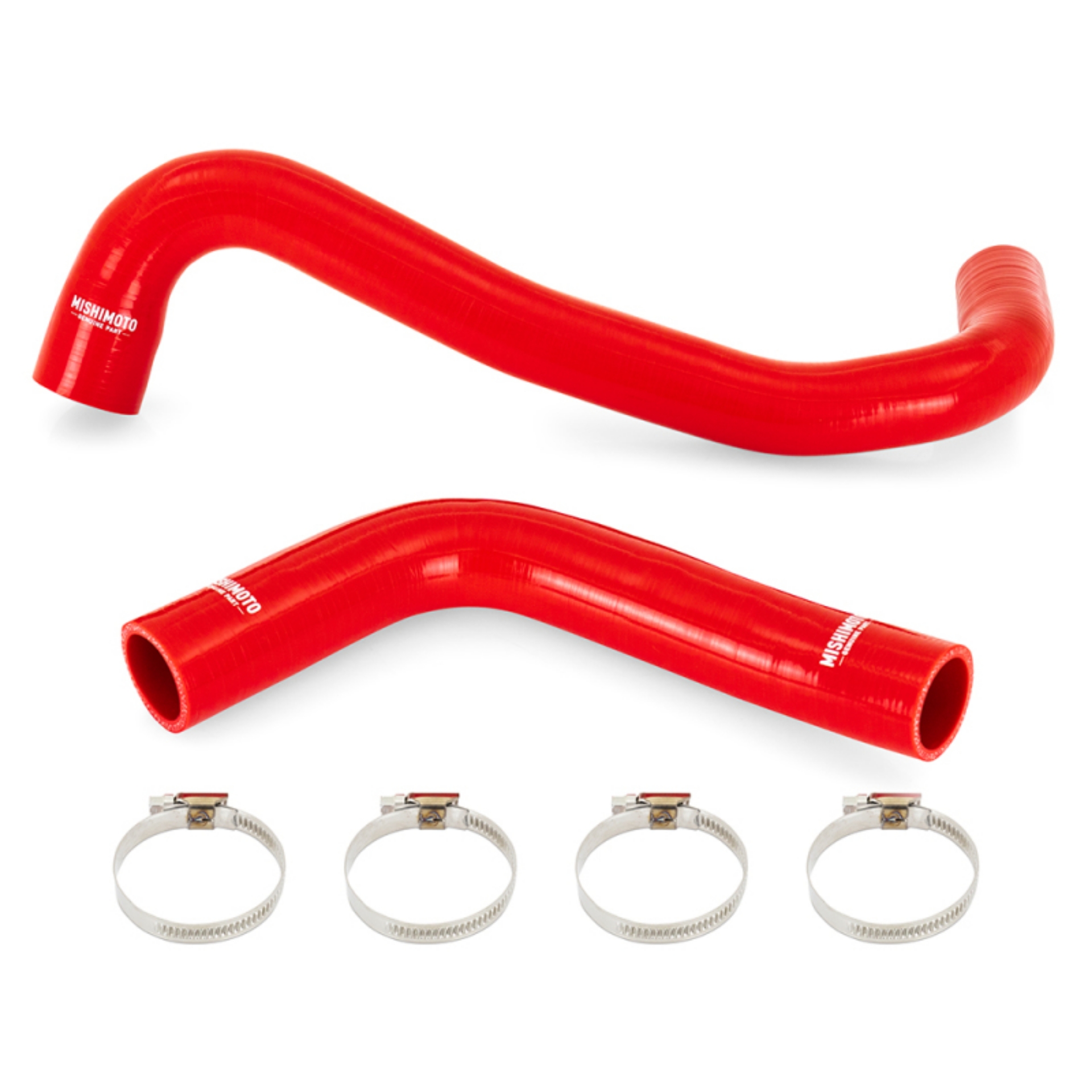 Picture of Mishimoto 98-07 Land Cruiser 4-7L V8 Silicone Radiator Hose Kit - Red