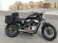 Picture of Burly Brand Voyager Saddlebag Each - Dark Oak