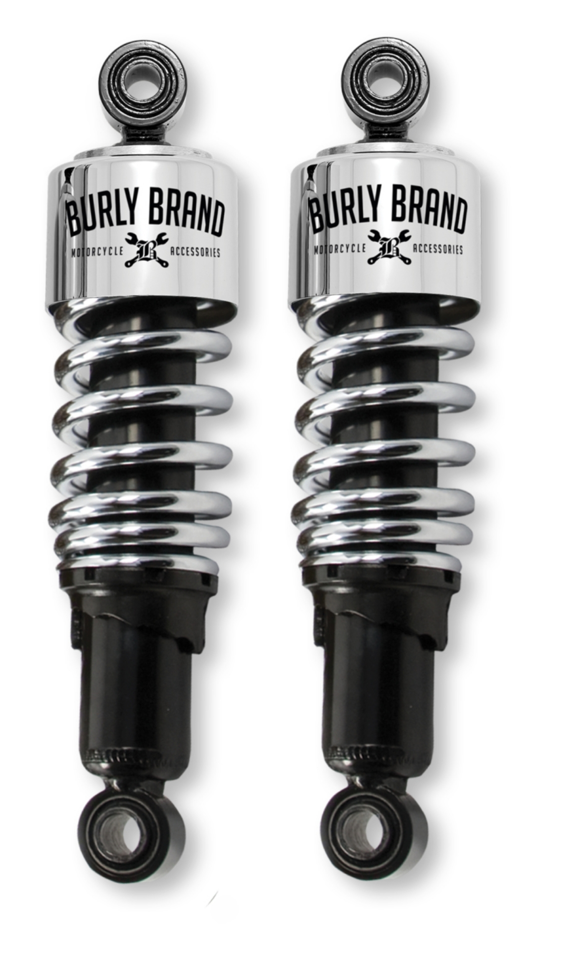 Picture of Burly Brand XL Shocks 10-5in - Chrome