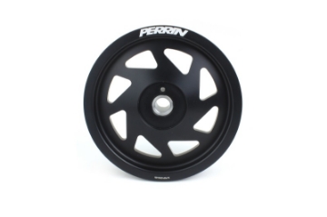 Picture of PERRIN 22-25 Subaru WRX-BRZ & Toyota GR86 - 20-25 FXT-OBXT Lightweight Crank Pulley - Black