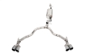 Picture of Corsa 21-25 Chevrolet Tahoe-GMC Yukon 4DR 6-2L 4WD Dual Rear 3-2-75in Sport Cat-Back DW 4inPol Tips