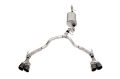 Picture of Corsa 2021-2025 Tahoe-GMC Yukon 4DR 5-3L 4WD Dual Rear 3in - 2-75in Sport Cat-Back DW 4in BLK Tips