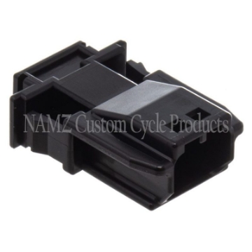 Picture of NAMZ JAE MX-1900 2-Position Male Black Pin Housing HD 72905-11