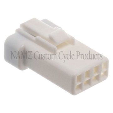 Picture of NAMZ JST 4-Position Female Connector Receptacle w-Wire Seal HD 69200306
