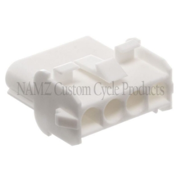 Picture of NAMZ AMP Mate-N-Lock 4-Position Male Wire Cap Connector w-Wire Seal